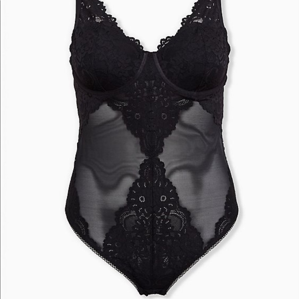 Black Torrid Thong Bodysuit